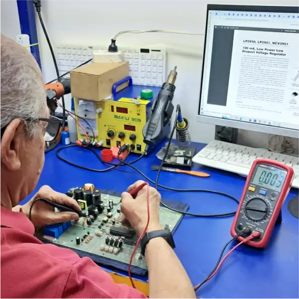 Reparación de sistemas electronicos
